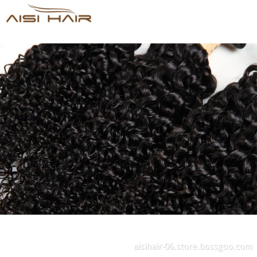 China Cheap brazilian hair weave bundles with closure